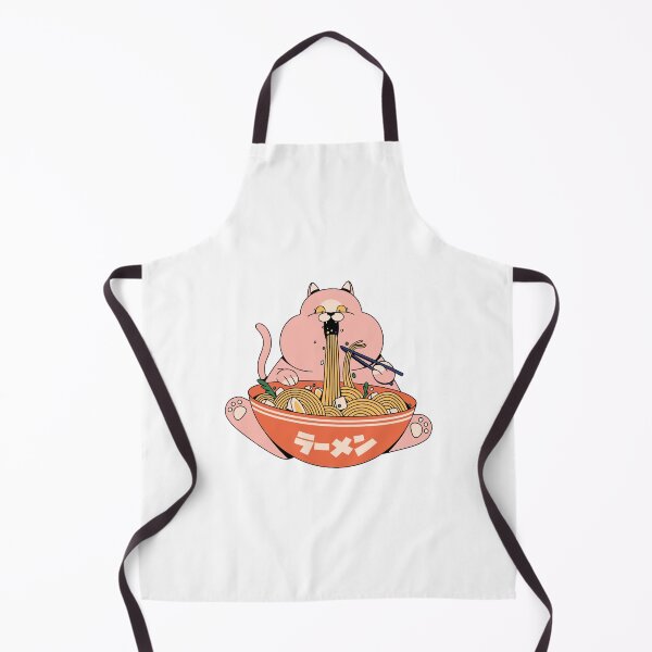 Item preview, Thick ramen cat designed and sold by DerSenat.