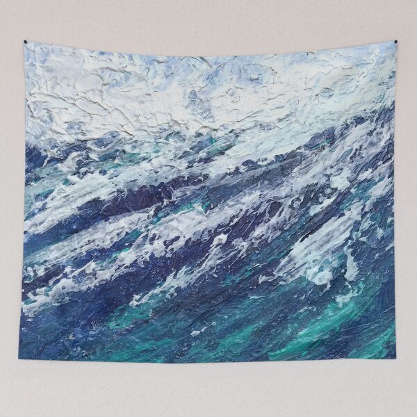 Item preview, Abstract Ocean Wave designed and sold by Sara Ponce.