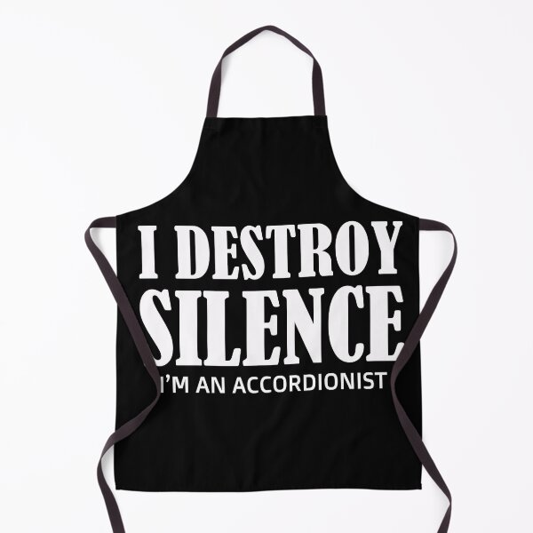 Item preview, i destroy silence - i destroy silence accordion,funny accordion & Ant lovers designed and sold by 0umStore.