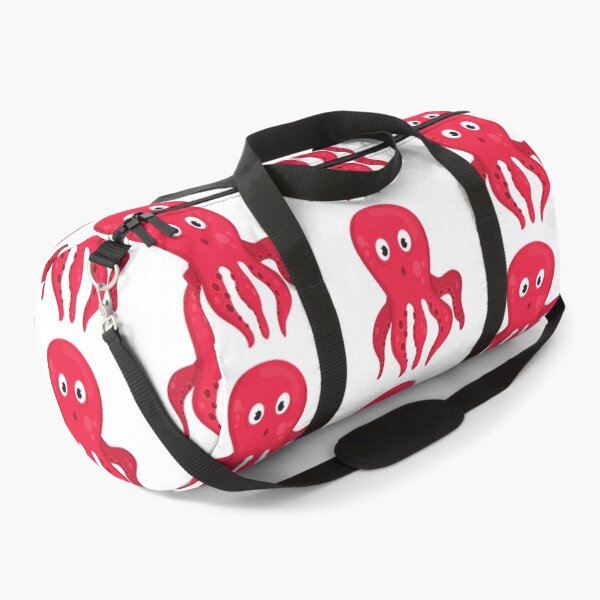 Item preview, red octopus designed and sold by treasure-crafts.
