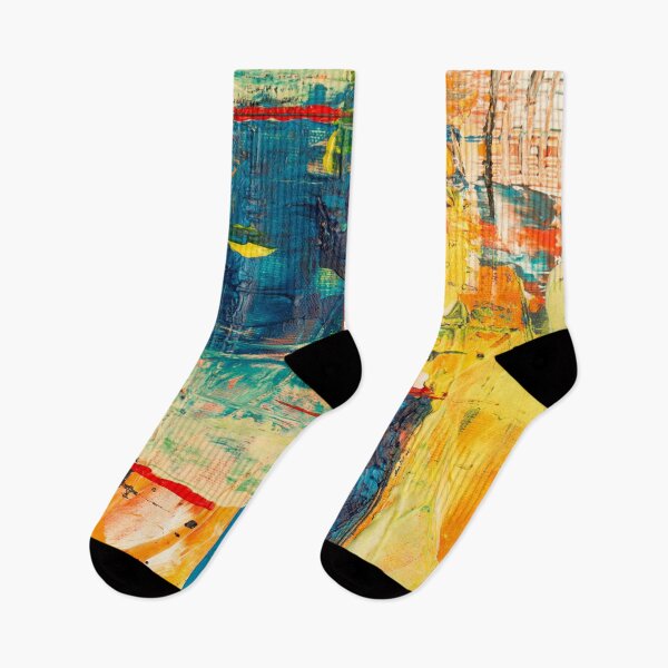 Item preview, Windows And Doors Colors Brush Hand Painted Artwork designed and sold by Saraartwork.