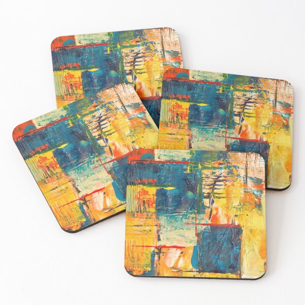 Item preview, Windows And Doors Colors Brush Hand Painted Artwork designed and sold by Saraartwork.