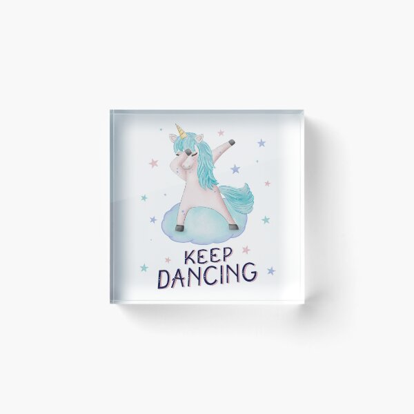 Item preview, Unicorn is dancing designed and sold by Sandra Brezina.