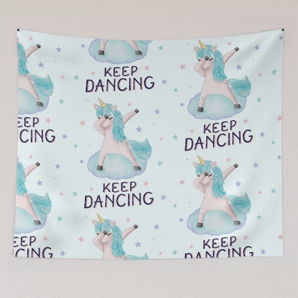 Item preview, Unicorn is dancing designed and sold by Sandra Brezina.