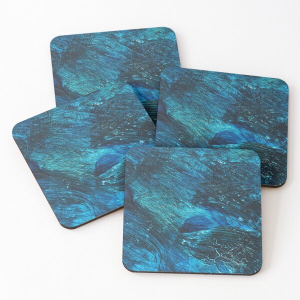 Item preview, In The Middle Of The Sea Brush Hand Painted Artwork designed and sold by Saraartwork.