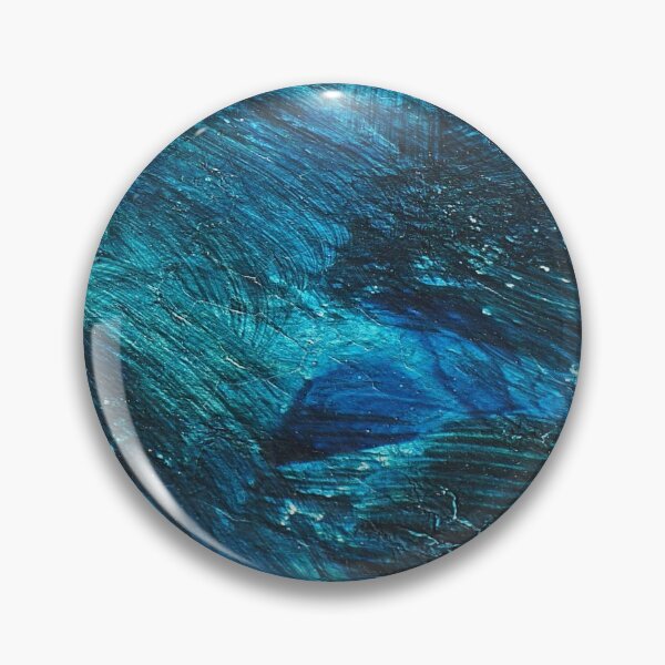 Item preview, In The Middle Of The Sea Brush Hand Painted Artwork designed and sold by Saraartwork.