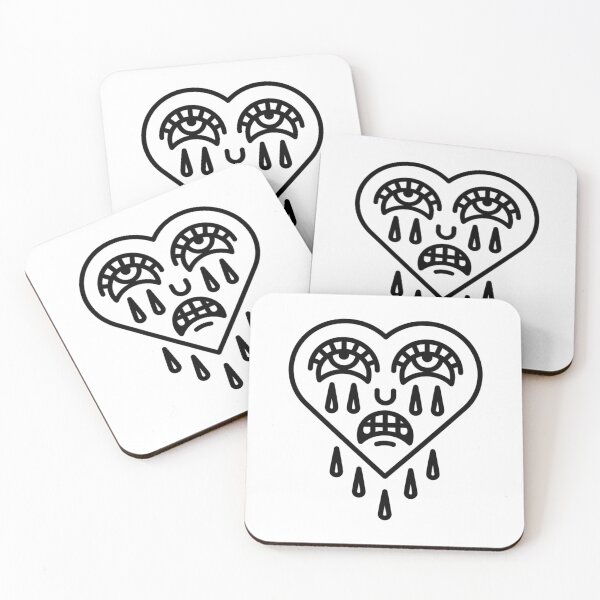 Item preview, Sad heart crying designed and sold by Sticker Store.