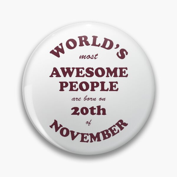 Artikelvorschau, Awesome People werden am 20. November geboren entworfen und verkauft von beloknet.