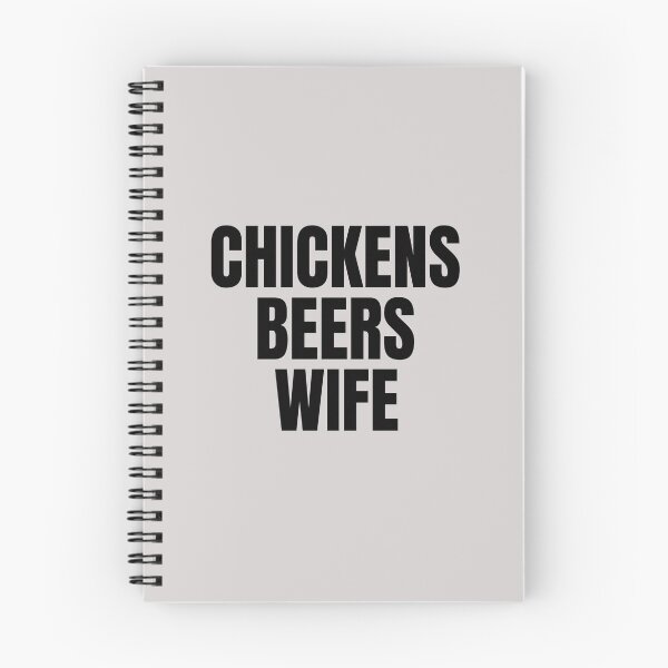 Item preview, Chickens Beers Wife - Important Priorities Funny Design designed and sold by katiekendall.