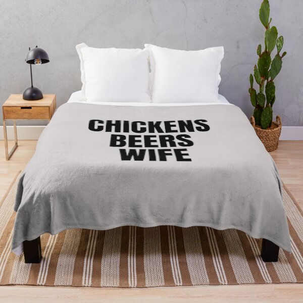 Item preview, Chickens Beers Wife - Important Priorities Funny Design designed and sold by katiekendall.