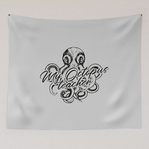 Item preview, Mi profesor de pulpo gráfico había escrito diseño de texto biología marina designed and sold by Avicularious.