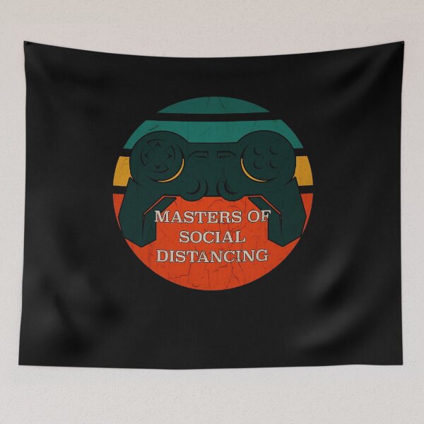 Item preview, Masters Of Social Distancing Retro Vintage designed and sold by tpixx.