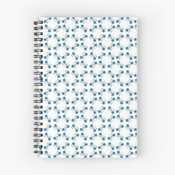 Item preview, Blue flowers pattern designed and sold by Ederella.