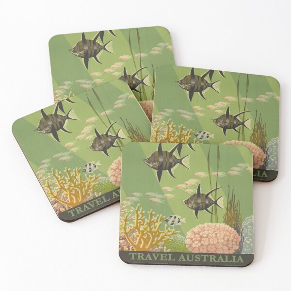Item preview, Australia travel poster - Green designed and sold by Dutch-Design.