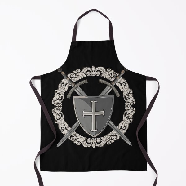 Item preview, Templar Shield crossed with two templar swords designed and sold by MedievalWear.