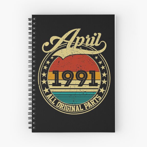 Item preview, Vintage April 1991 All Original Parts Born in April 1991 30th Birthday Gift 30 Years Old designed and sold by MN-Shop0123.