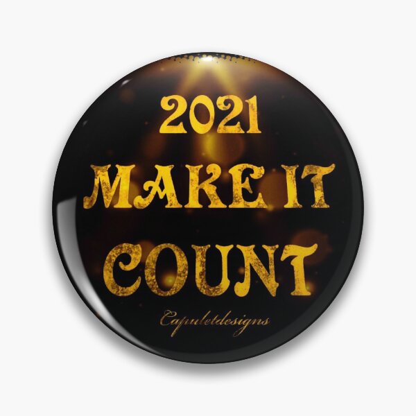 Item preview, Make It Count (Yellow Lettering) designed and sold by Capuletdesigns.