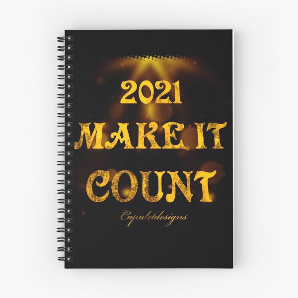 Item preview, Make It Count (Yellow Lettering) designed and sold by Capuletdesigns.