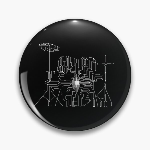 Item preview, CPU chipset board Drummer Playing Drums  designed and sold by UpYourSelf.