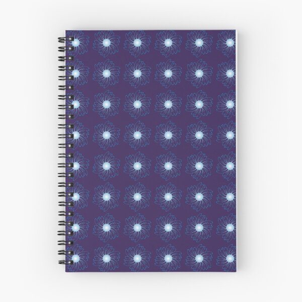 Item preview, Floral dark blue pattern designed and sold by Ederella.