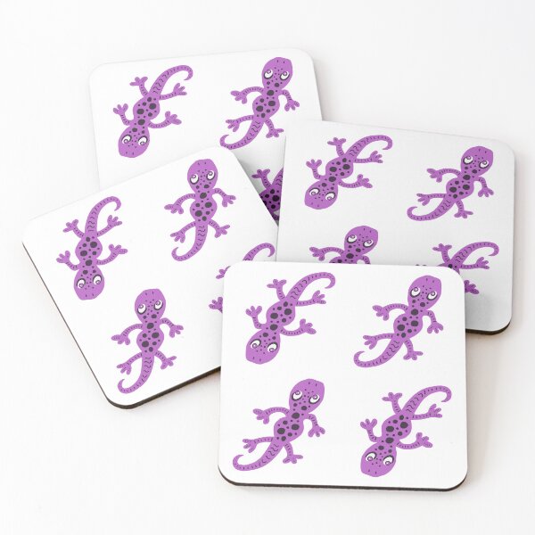 Item preview, Cute Pink Gecko Lizard Drawing with Spots designed and sold by OneLook.