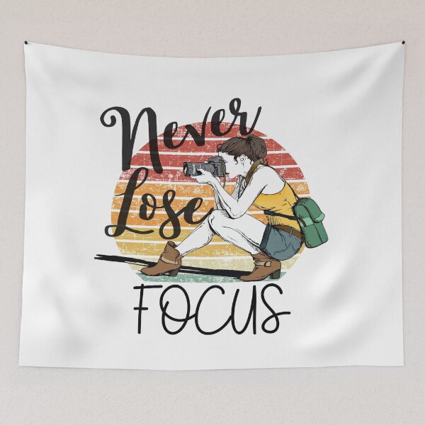 Item preview, Never Lose Focus designed and sold by sabirlhc.