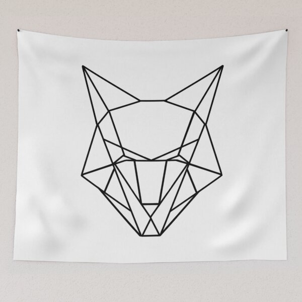 Item preview, Geometric wolf designed and sold by attracdionz.