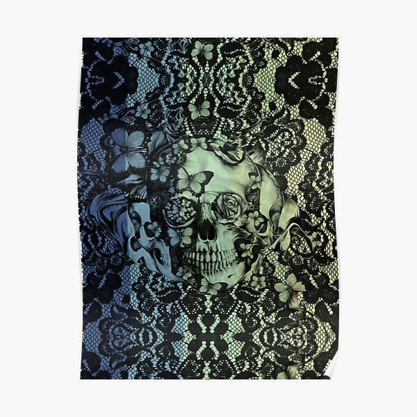 Victorian Skull Posters Redbubble