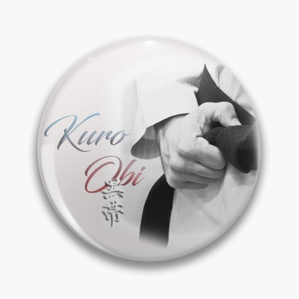 Item preview, Kuro Obi - Black Belt - Karate Martial Arts design designed and sold by Zanshin-Art.