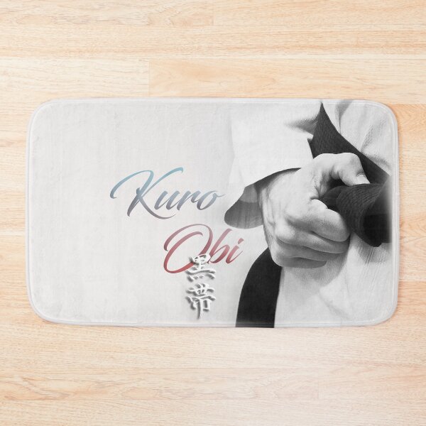 Item preview, Kuro Obi - Black Belt - Karate Martial Arts design designed and sold by Zanshin-Art.