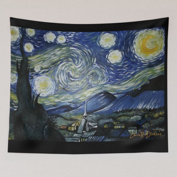 Item preview, Reproduction of Starry Night designed and sold by Cherie Roe Dirksen.