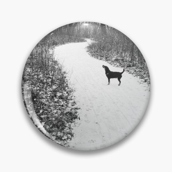 Item preview, Snowy way through a bright forest designed and sold by helenkaiy.