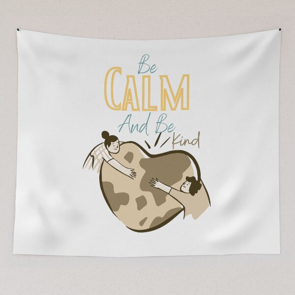 Item preview, be calm and be kind designed and sold by sabirlhc.