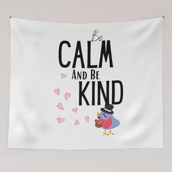 Item preview, be calm and be kind designed and sold by sabirlhc.