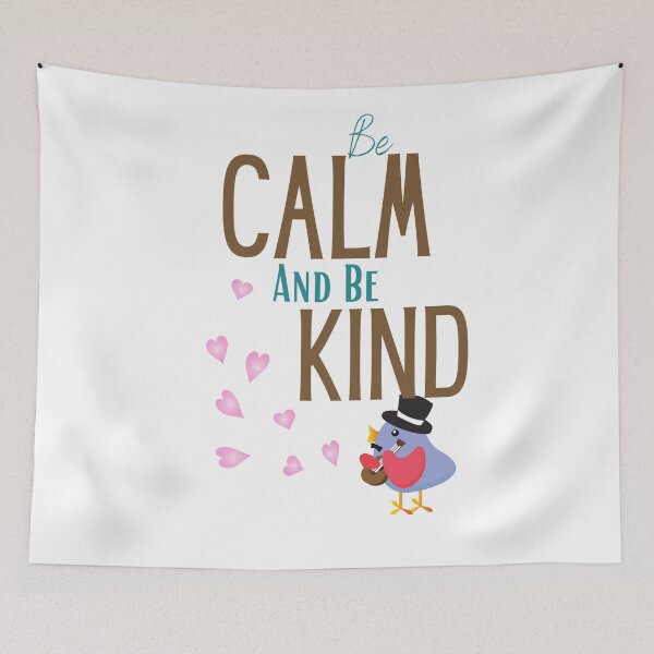 Item preview, be calm and be kind designed and sold by sabirlhc.