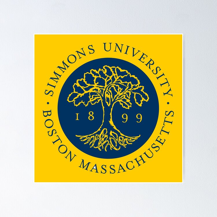 Simmons College Sticker