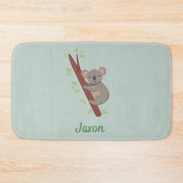 Item preview, Jaxon Boys Name Koala Print designed and sold by melbournegirl.