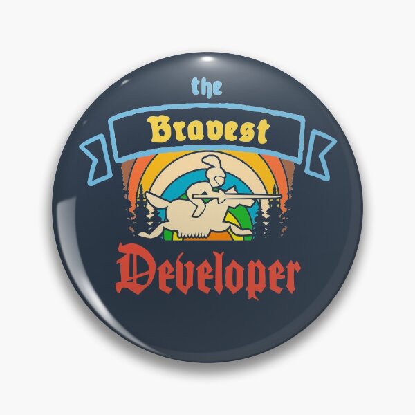 Item preview, The Bravest Developer, Rainbow Knight And Horse designed and sold by Chubuter.