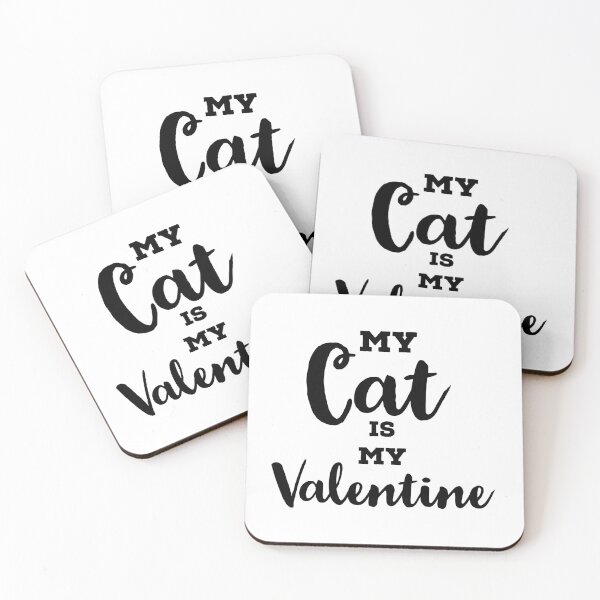 Item preview, My cat is my valentine designed and sold by Gingatoo.