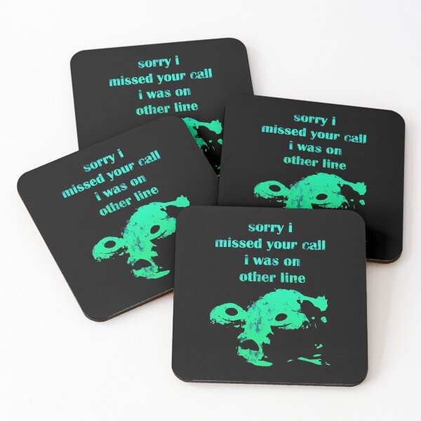 Item preview, Sorry i missed your call i was on other line - Green color quote designed and sold by NissaArt.