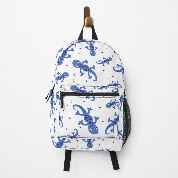 Item preview, Cute Blue Gecko Lizard Drawing with Spots designed and sold by OneLook.