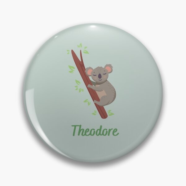 Item preview, Theodore Boys Name Koala Print designed and sold by melbournegirl.
