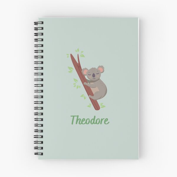 Item preview, Theodore Boys Name Koala Print designed and sold by melbournegirl.