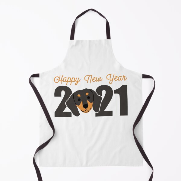 Item preview, Arf arf New Year To All designed and sold by Wienerful.