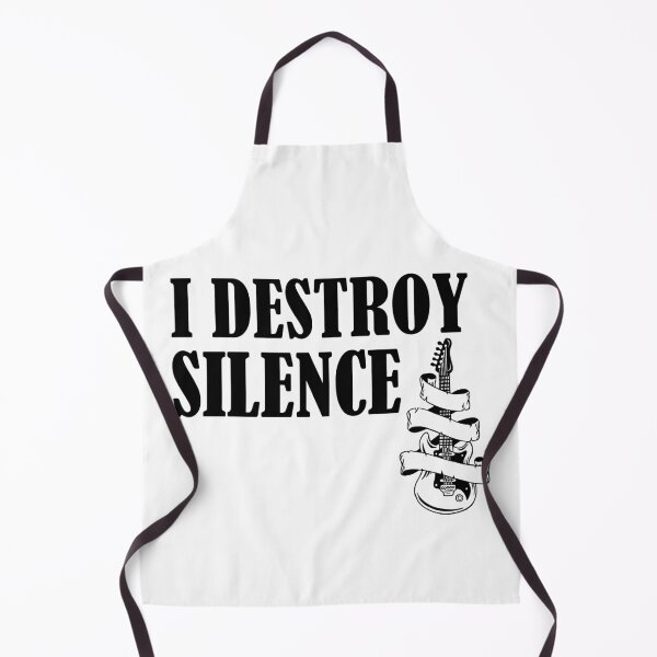 Item preview, I destroy silence - i destroy silence guitar,funny guitar lovers - gift for guitarist designed and sold by 0umStore.