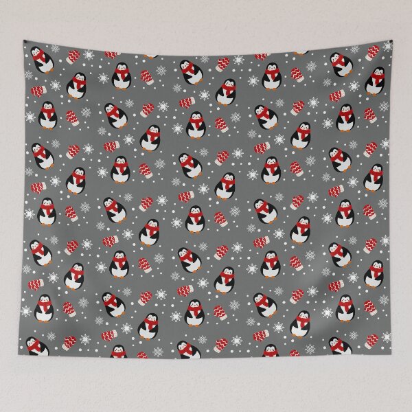 Item preview, PENGUINS IN WINTER designed and sold by DIDAKU.