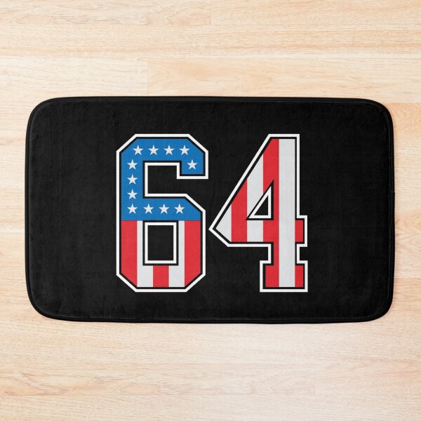 Item preview, 64 American Lucky Number Sixty-four United States Flag designed and sold by Urosek.