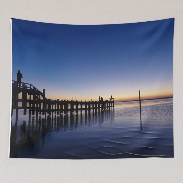Item preview, Evening Mood at the Jetty designed and sold by Artstastic.