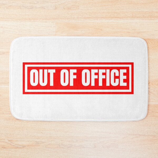 Item preview, out of office sign red designed and sold by OMdesigns93.