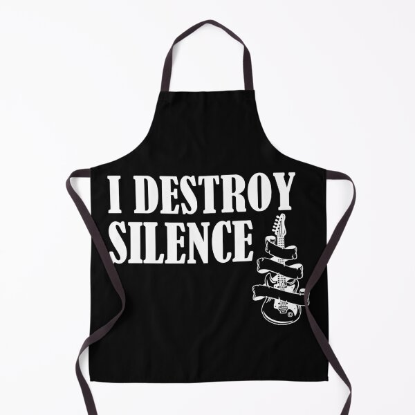 Item preview, I destroy silence - i destroy silence guitar,funny guitar lovers - gift for guitarist designed and sold by 0umStore.